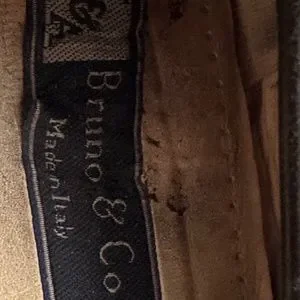 Bruno and Co. | Shoes | Mens Slipon Black Leather With Suede  display picture 2